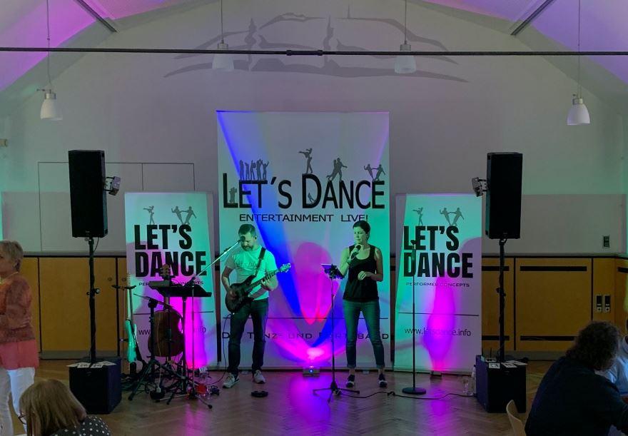 Let's Dance als Hochzeitsband und Coverband im Löwenhof Rödelsee
